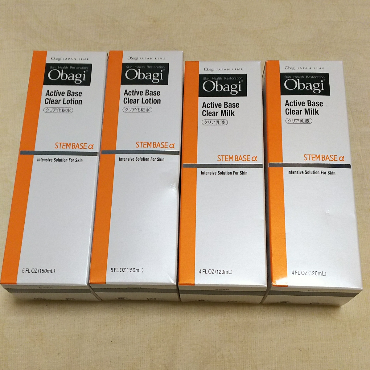 オバジ アクティブベース 化粧水2点&乳液2点セット☆ オバジ(クリア