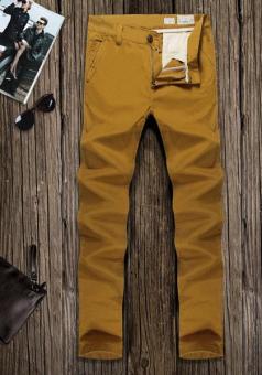 美品 メンズ All saints オールセインツ チノパン ストレート 美脚 ワークパンツ キャメル 31　