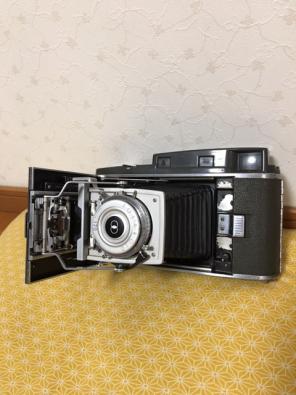 ポラロイド POLAROID 120 レトロ 蛇腹カメラ ヤシカレンズ付属 ジャンク