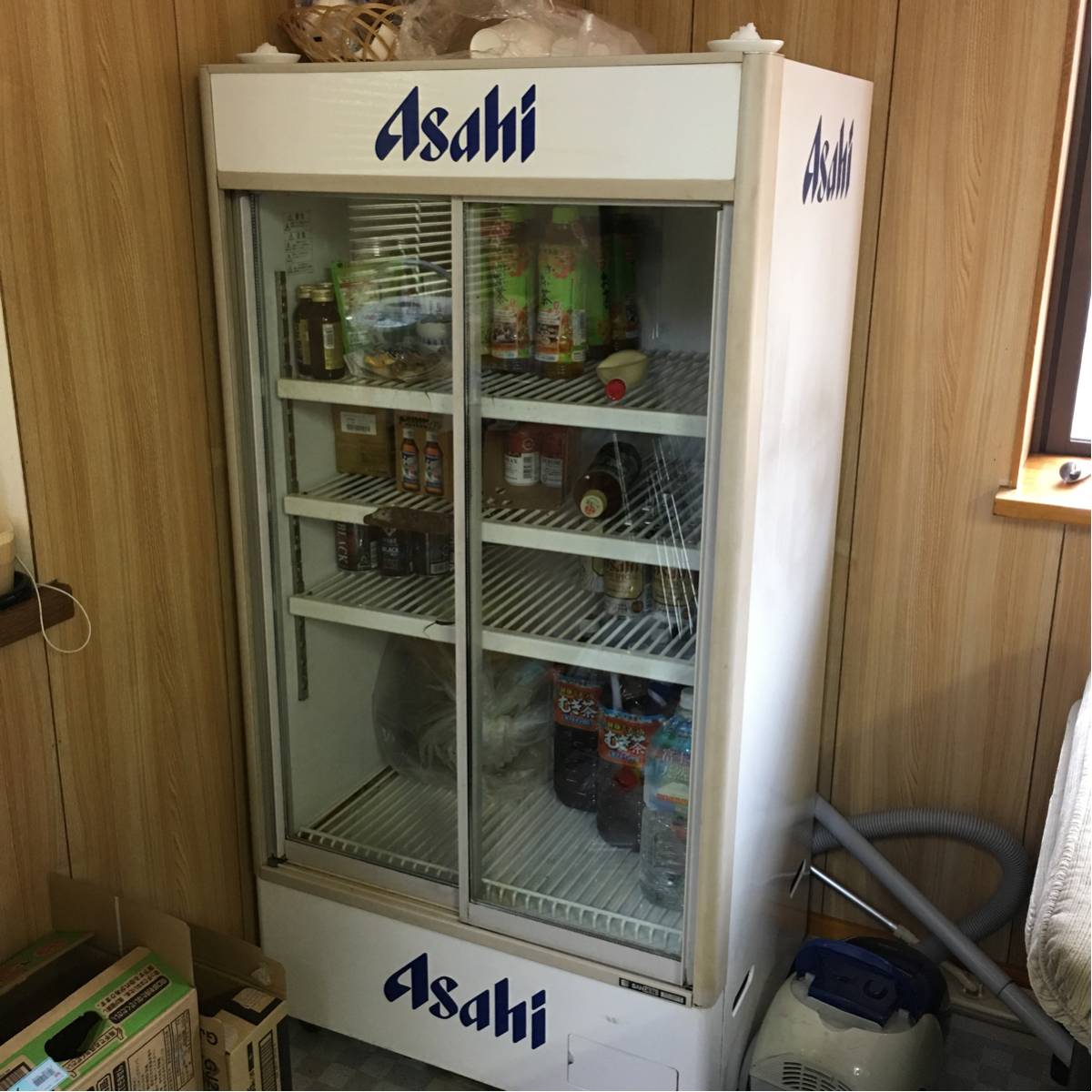 アサヒビール冷蔵庫 奈良発引き取り限定アサヒビール冷蔵庫 今も現役で使ってます！SANDEN
