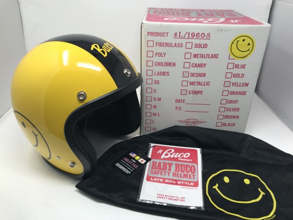 限定生産品! スマイル ジェットヘルメット ブコ S/M buco デッド 限定生産品! スマイル ジェットヘルメット ブコ S/M buco デッド