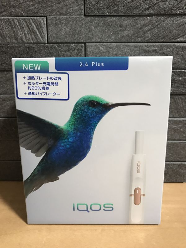 iQOS アイコス 2.4plus 本体キット 10/5購入 新品未使用未開封 ネイビー M-1018