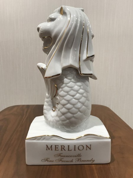 マーライオン 未開栓MERLION メルカリ 40％ BRANDYマーライオン⁄陶器