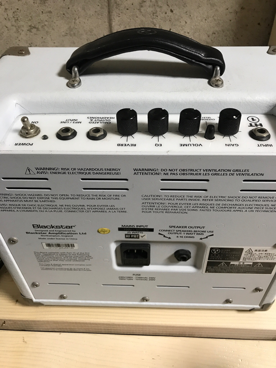 Blackstar HT-1RW with Reverb White Special Edition Combo レア