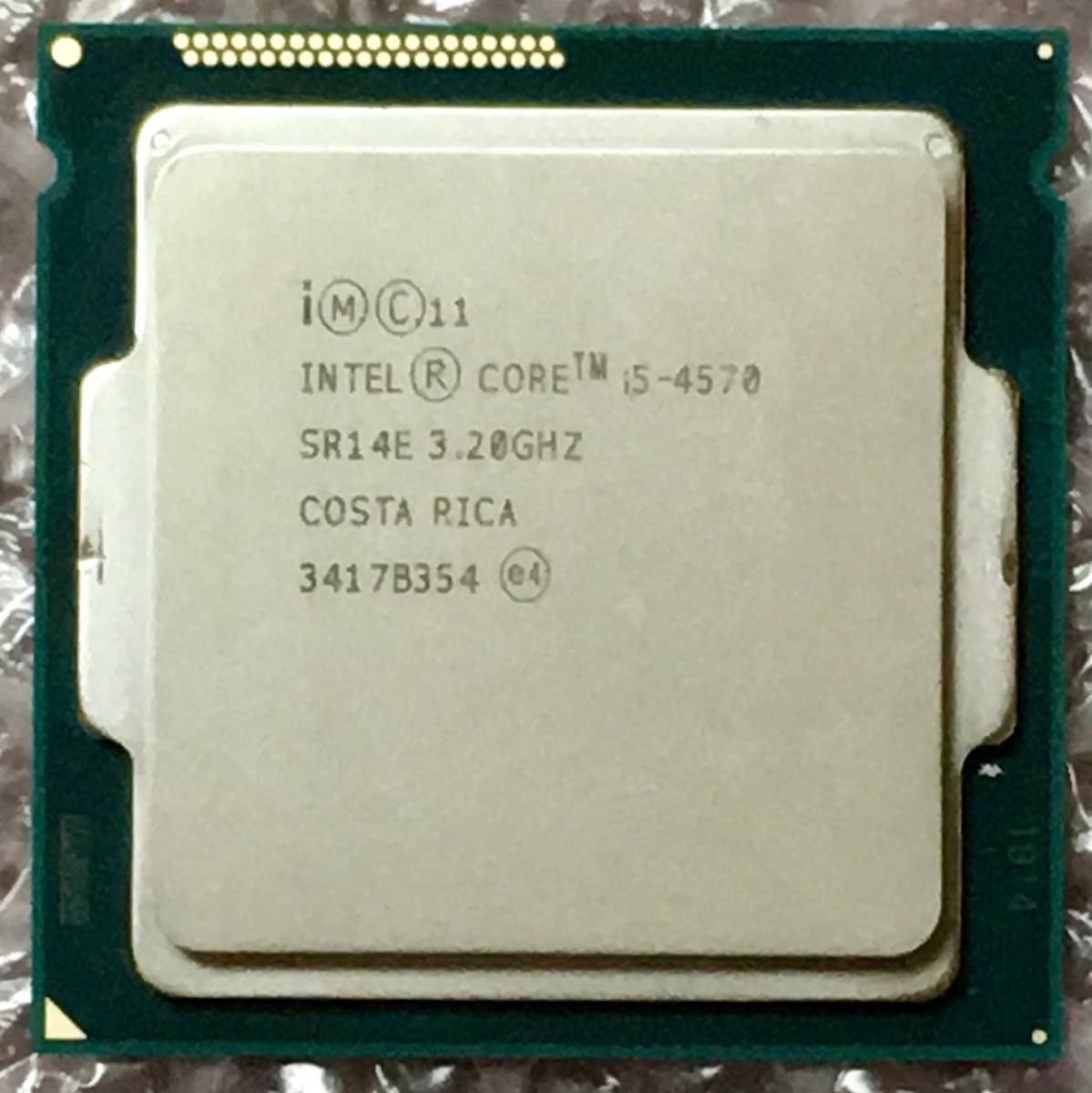 中古動作品！☆core i5 4570☆4コア4スレッド☆3.2G～3.6
