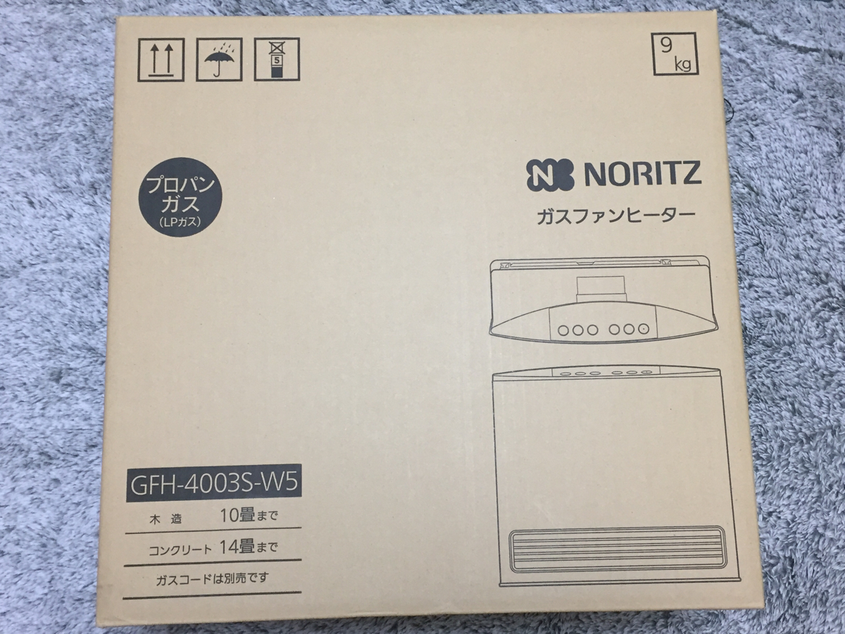 ☆未使用品☆NORITZ GFH-4003S-W5 LPガス プロパンガス用