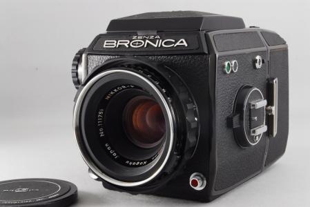 美品】中判カメラ ゼンザブロニカ ZENZA BRONICA EC NIKKOR-P 75mm f2