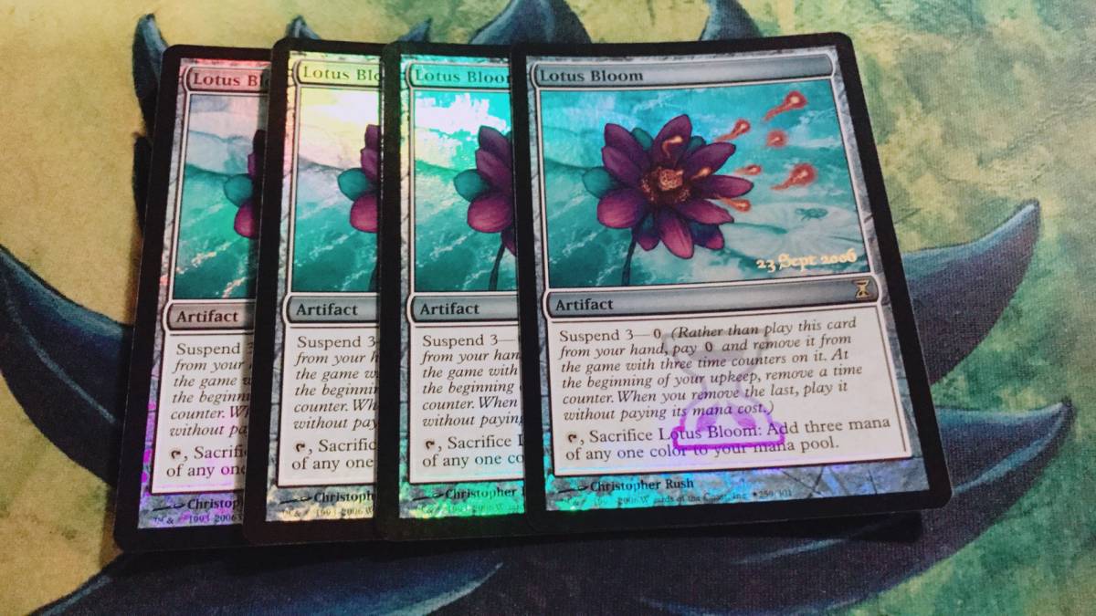 ◇睡蓮の花 プロモ FOIL 4枚セット◇