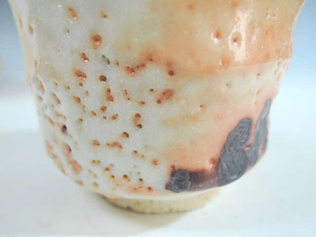 2681sp 岸本謙仁 志野 ぐい呑 酒呑 酒盃 盃 酒器 G36 Mistorepalava In