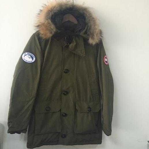 CANADA GOOSE カナダグース ダウンジャケット Lサイズ 緑