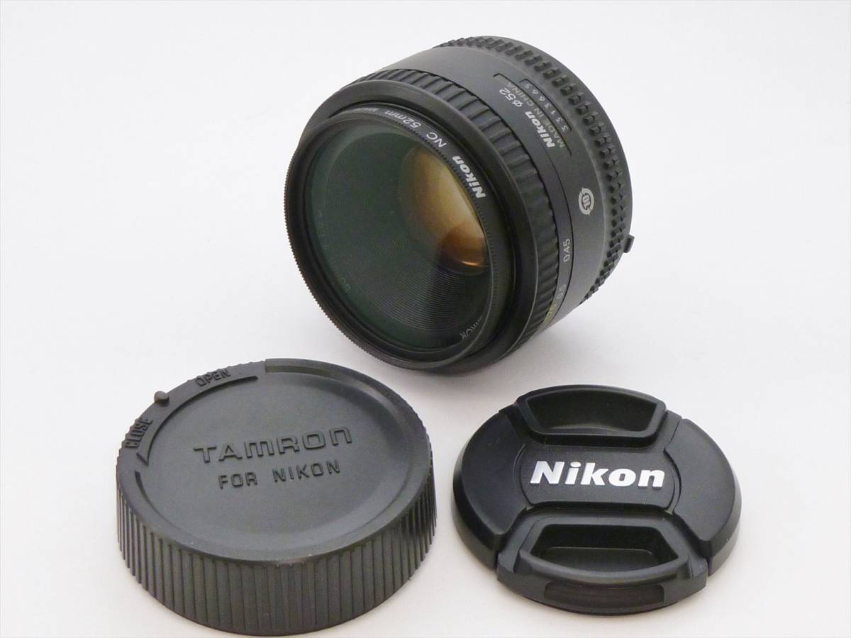 ☆ 美品 Nikon AF NIKKOR 50mm 1:1.8D 単焦点レンズ 美品 Nikon