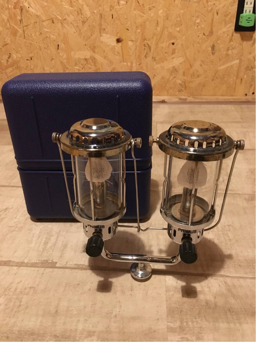 PRIMUS ガスランタン IP-200LA 廃盤品 ツインランタン ※片側ガラス