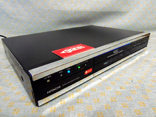 237 ☆日立 Wooo HDD/DVDレコーダー DV-DH500W 500GB W録画 難あり品 ジャンク☆