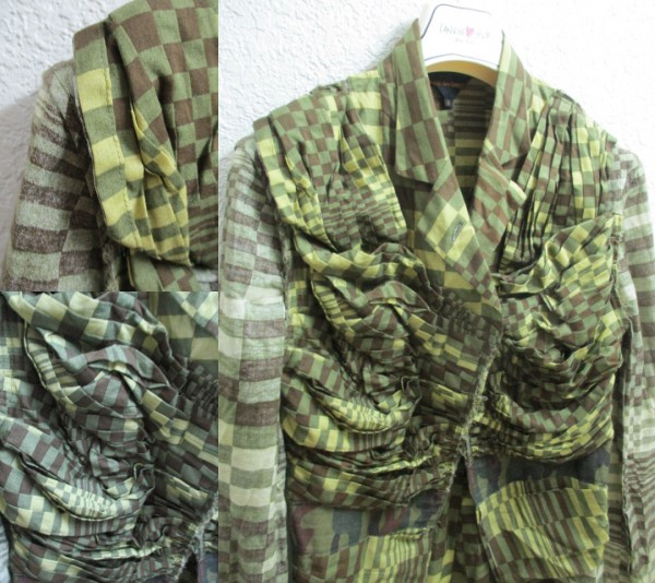 2001SS 名作 初期 Comme Des Garons コムデギャルソン フリル装飾 ジオ 