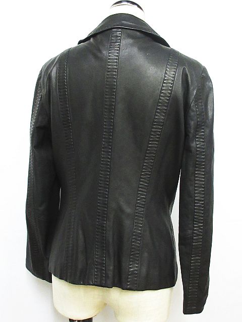 極美品○エスカーダ○ESCADA○フリル○ジャケット○赤○リボン○ビッグ 