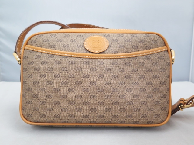 【最新作，大人気】 GUCCI グッチ OLD PVC ショルダーバッグ ポシェット GG柄 ショルダーバッグ(オールドグッチ)｜売買されたオークション情報、yahooの商品情報をアーカイブ公開 - オークファン かばん、バッグ