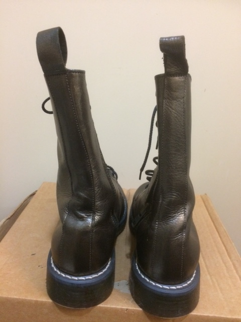 美品！！Made in EnglandガンメタがクールなGEORGE COXとLIMI feu のコラボブーツ