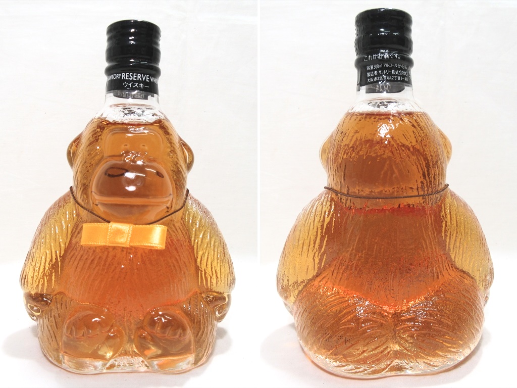 古酒】 未開栓 ウイスキー サントリー リザーブ ゴリラ 〈ゴリラ 古酒】 未開栓 ウイスキー サントリー リザーブ ゴリラ 〈ゴリラ