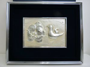 彫金額　額　額装 彫金 額装のYahoo!オークション(旧ヤフオク!)の相場・価格を見る