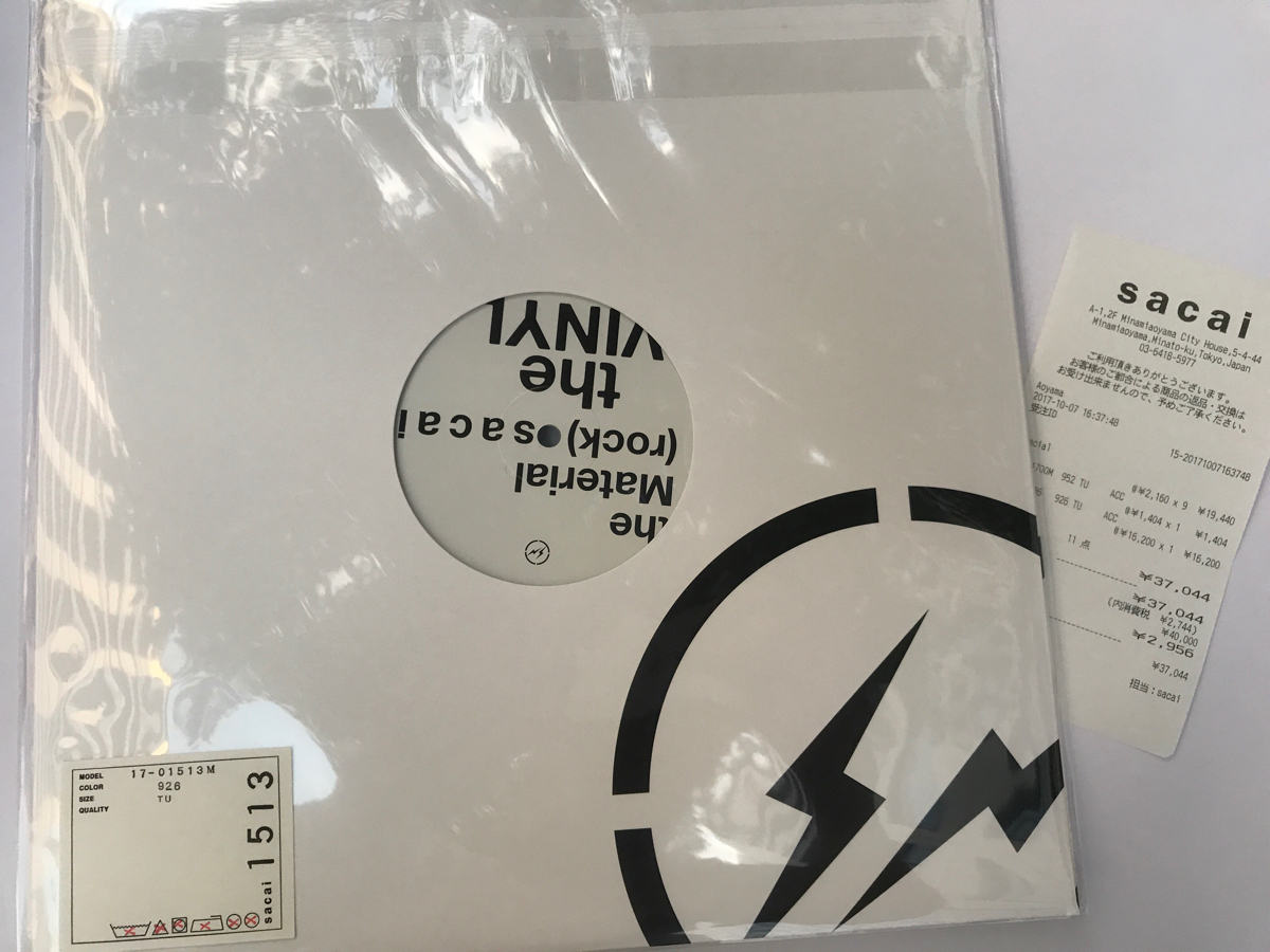 sacai × fragment レコード the VINYL colette 【公式通販】