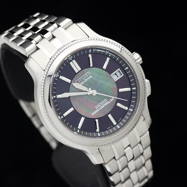 エクシード EBG74-2252 シチズン CITIZEN 中古 チタン エコドライブ