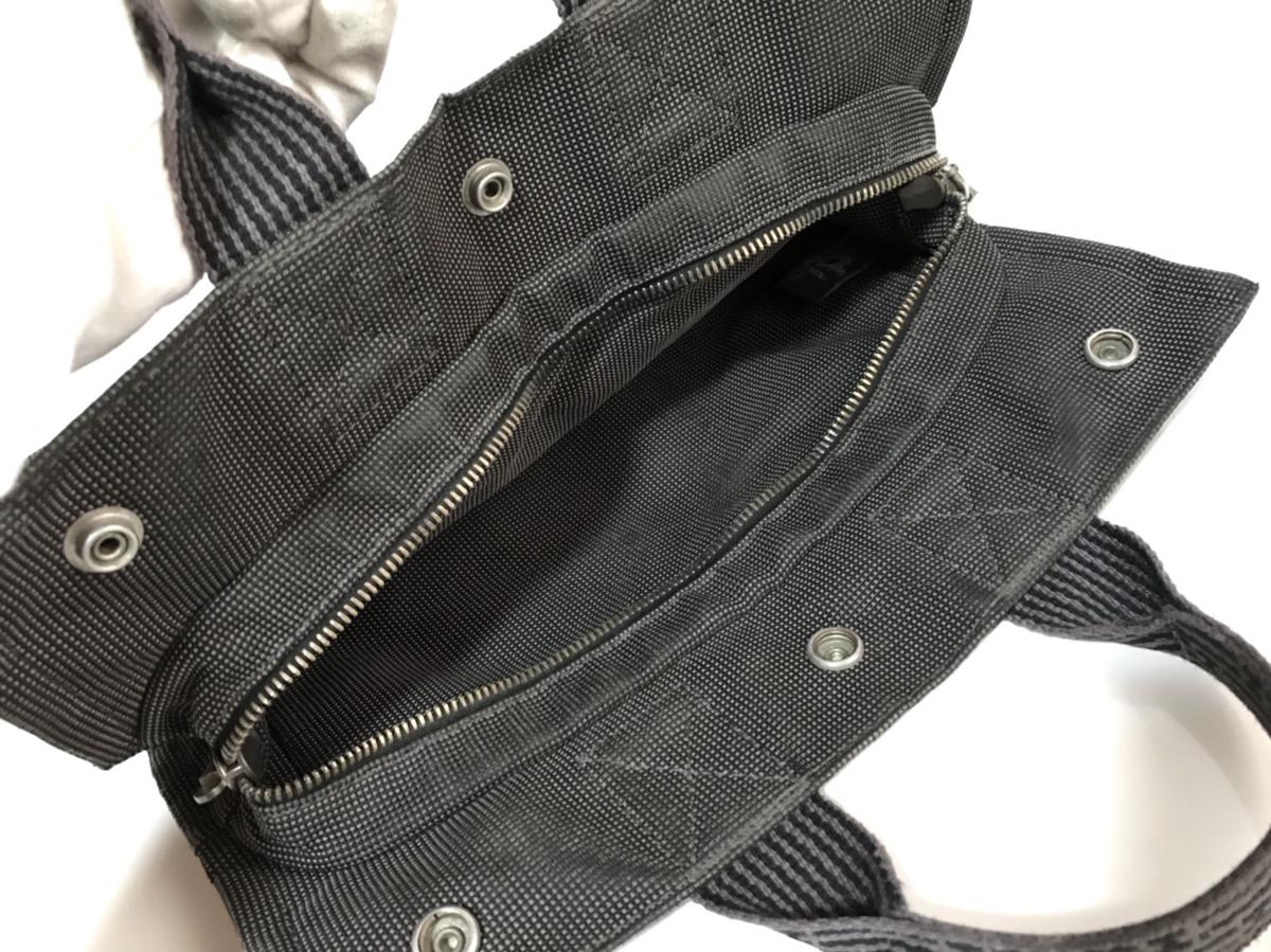 純正錠付き】エルメス HERMES フールトゥ トートバッグ グレー カバン 