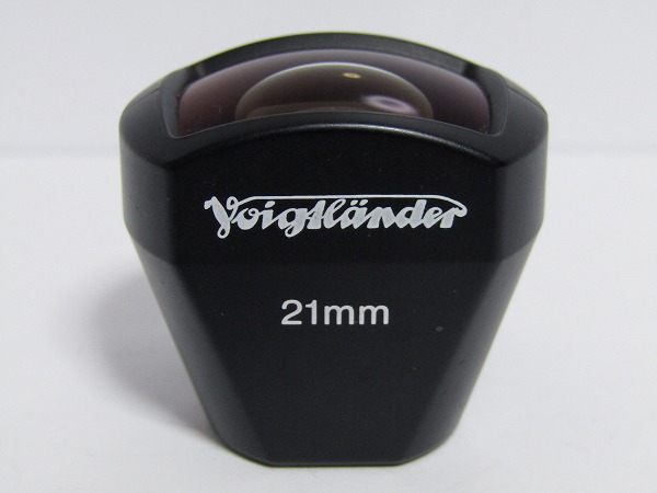 K02-2198[AKK] フォクトレンダー 21mm ケース付 レンズ用 ビューファインダー 【動作未確認/ジャンク品扱い】