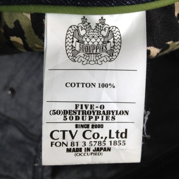 FIVE-O DUPPIES DENIM ダッピーズ デニム W32 インディゴ