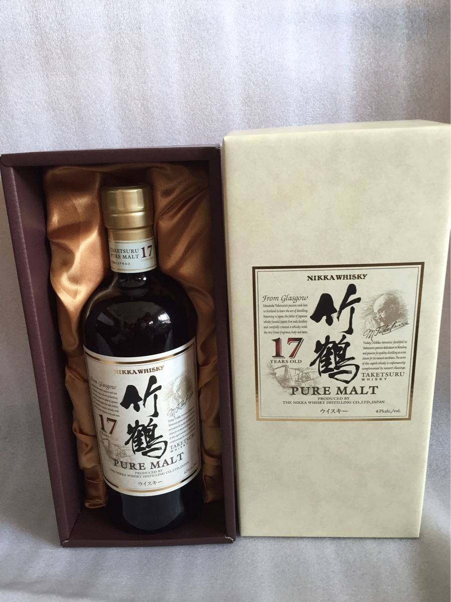 竹鶴17年 PURE MALT 箱入り 未開封