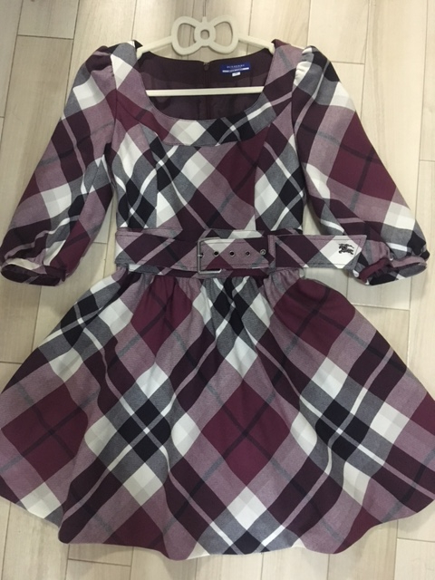 ワンピース ブルーレーベル バーバリー burberry label(バーバリー