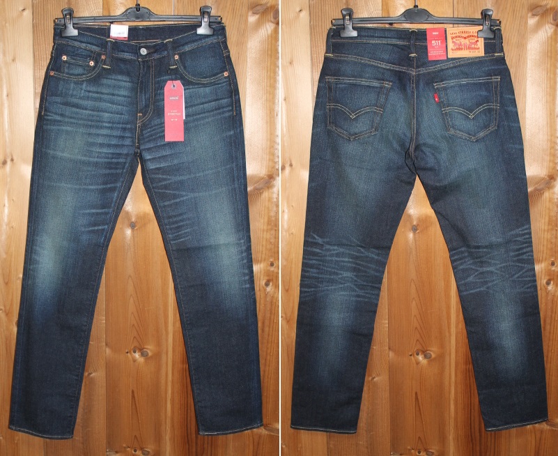 【特価即決】 新品★LEVI'S★511 ストレッチデニム ''SLIM'' W33/L32★リーバイス ダークトーンヴィンテージ 税込定価1万2960円