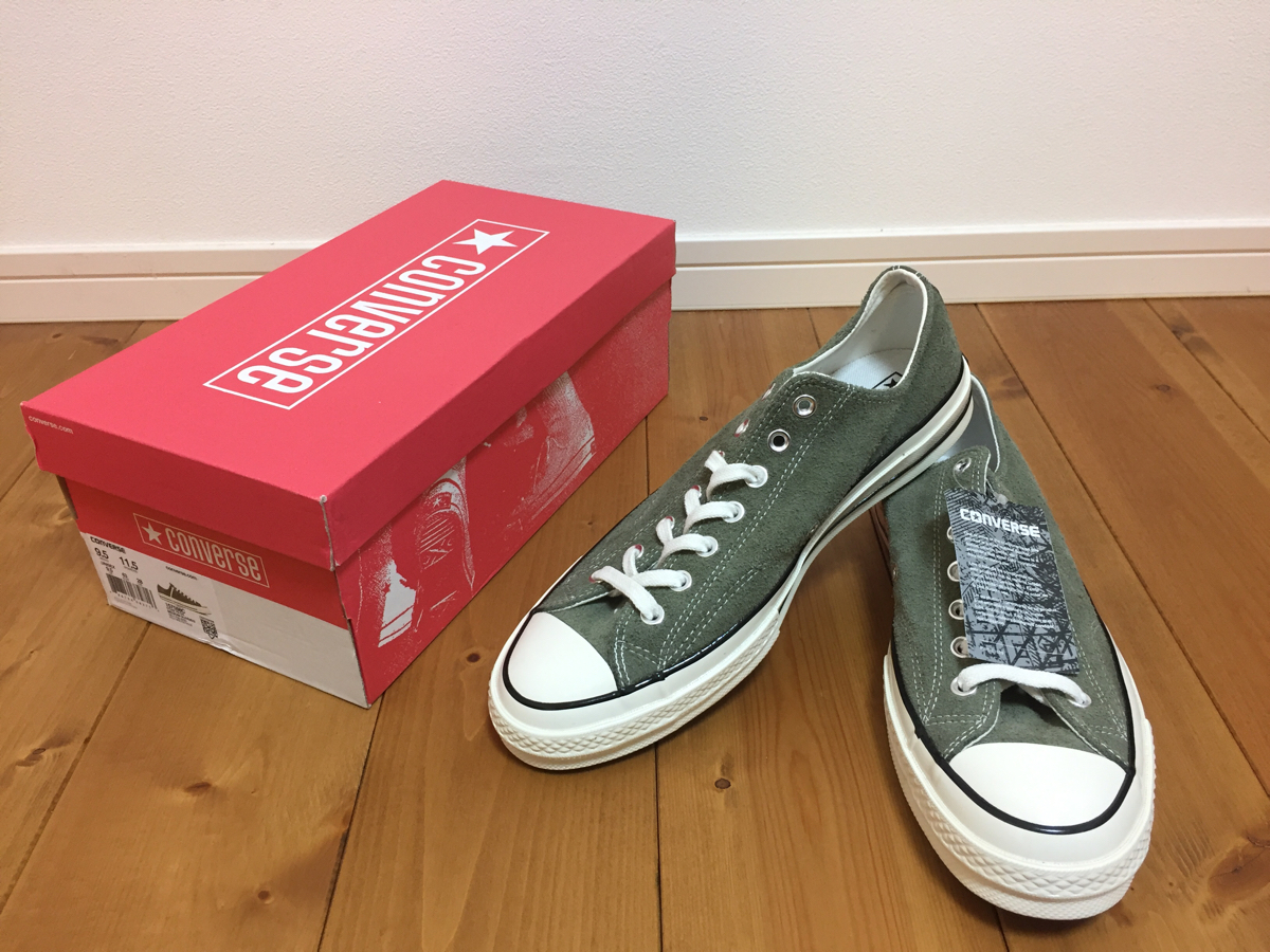28cm】日本未発売 CONVERSE CT70 スエード チャックテイラー 