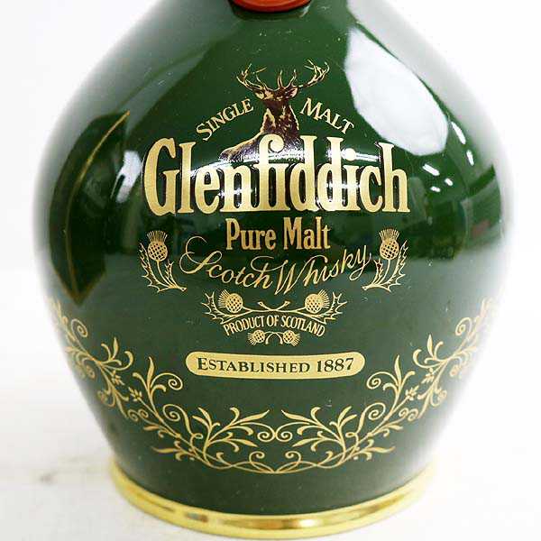 GLENFIDDICH 18年 グレンフィディック 緑 グリーン 陶器ボトル