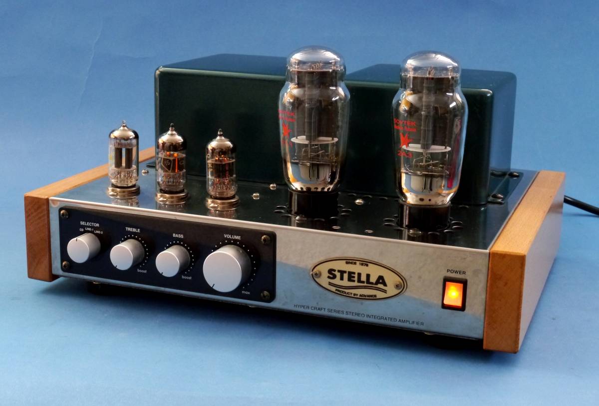 STELLA 三極管真空管アンプ ジャンク品 STELLA 三極管真空管アンプ