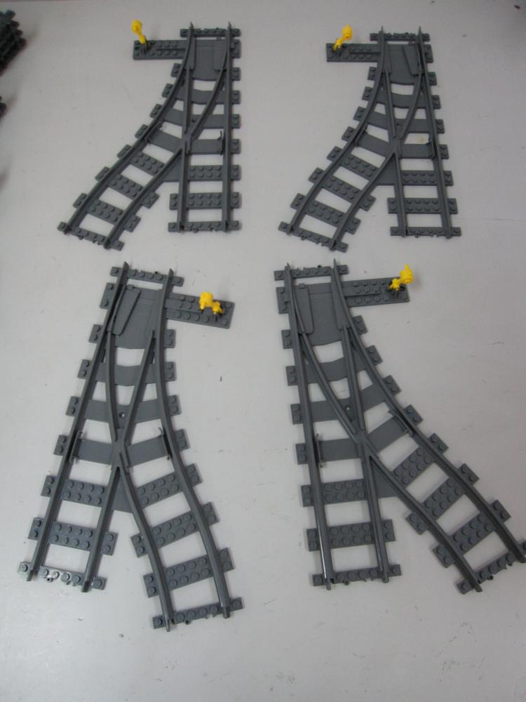 54.L417 ★処分ジャンク品 LEGO レゴ フレキシブルレール まとめ