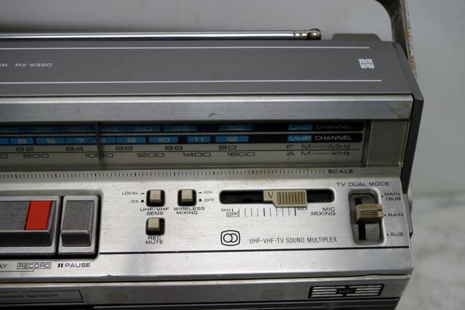 レトロ◇National ナショナル ラジカセ RX-5320 昭和57年◇動作良好