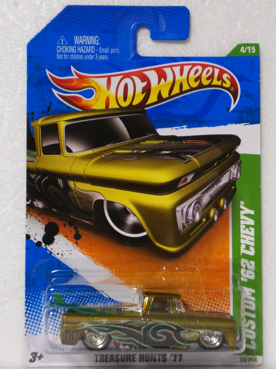 ホットウィール/スーパートレジャーハント/カスタム'62 シェビー