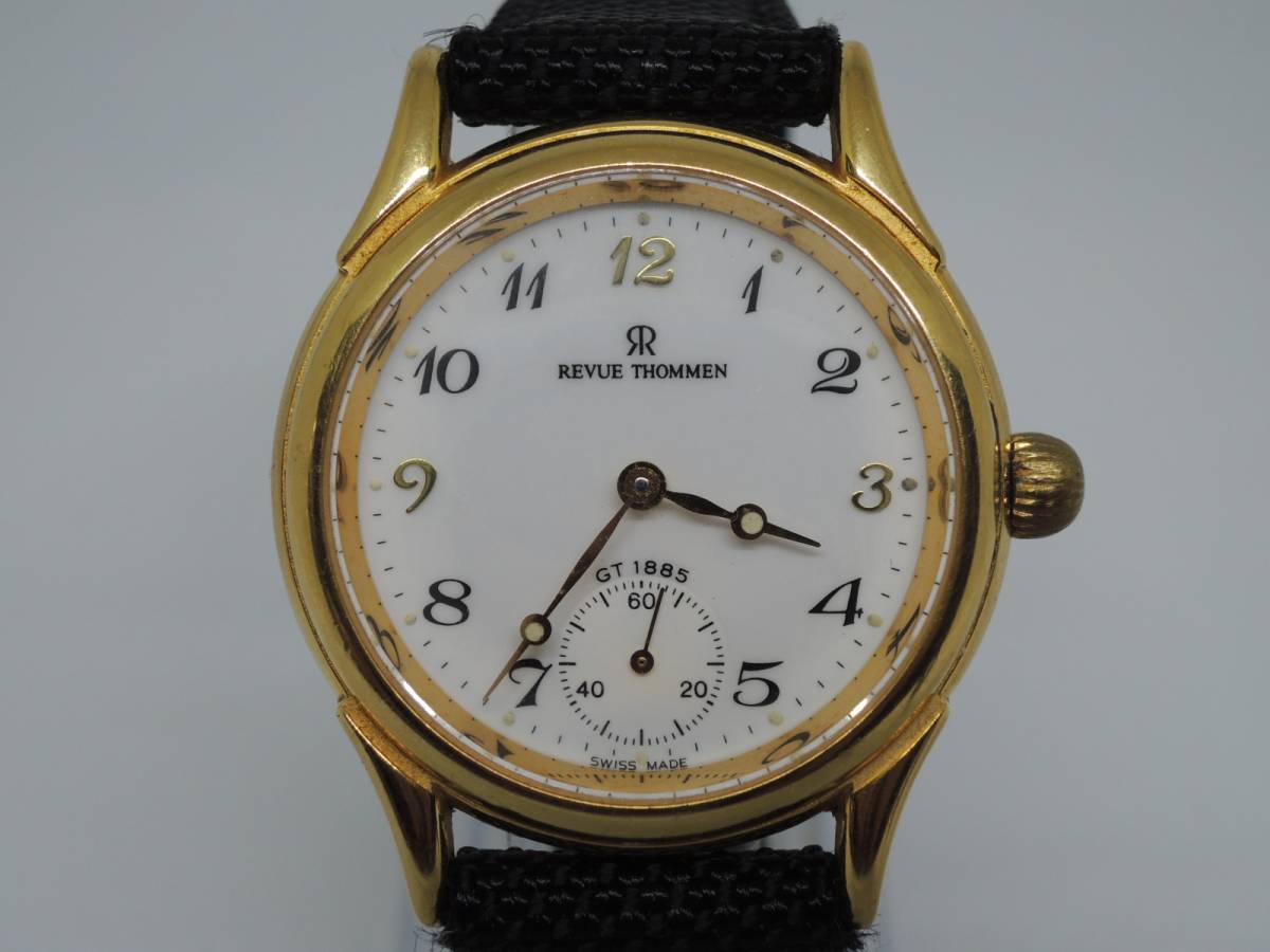 GT1885 REVUE レビュートーメン Revue Thommen SALTARELLO THOMMEN 