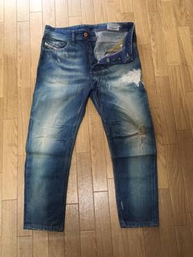 限定SALE，送料無料 DIESEL ディーゼル デニムパンツ サイズ W27L30/NARROT REGULAR-CARROT/WASH0816K(W28以下)｜売買されたオークション情報、yahooの商品情報をアーカイブ公開 - オークファン 男性用