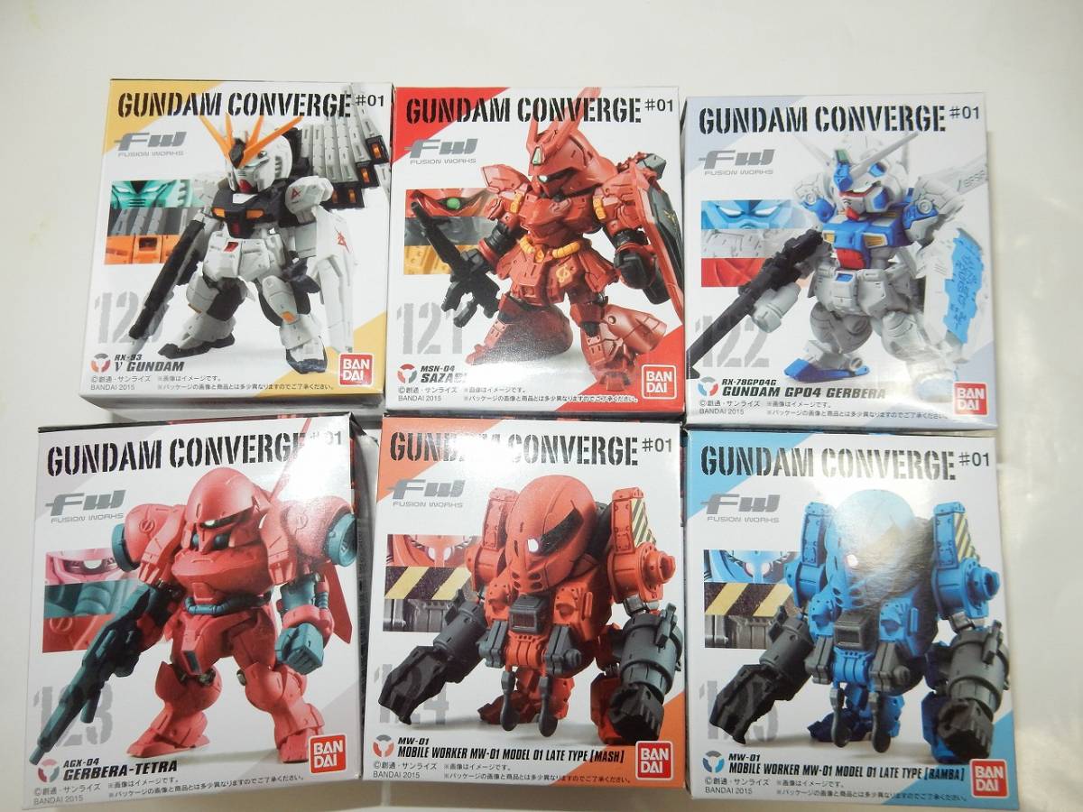 CONVERGE ガンダム食玩ポータル GUNDAM FW キャンディ ♯01｜バンダイ 