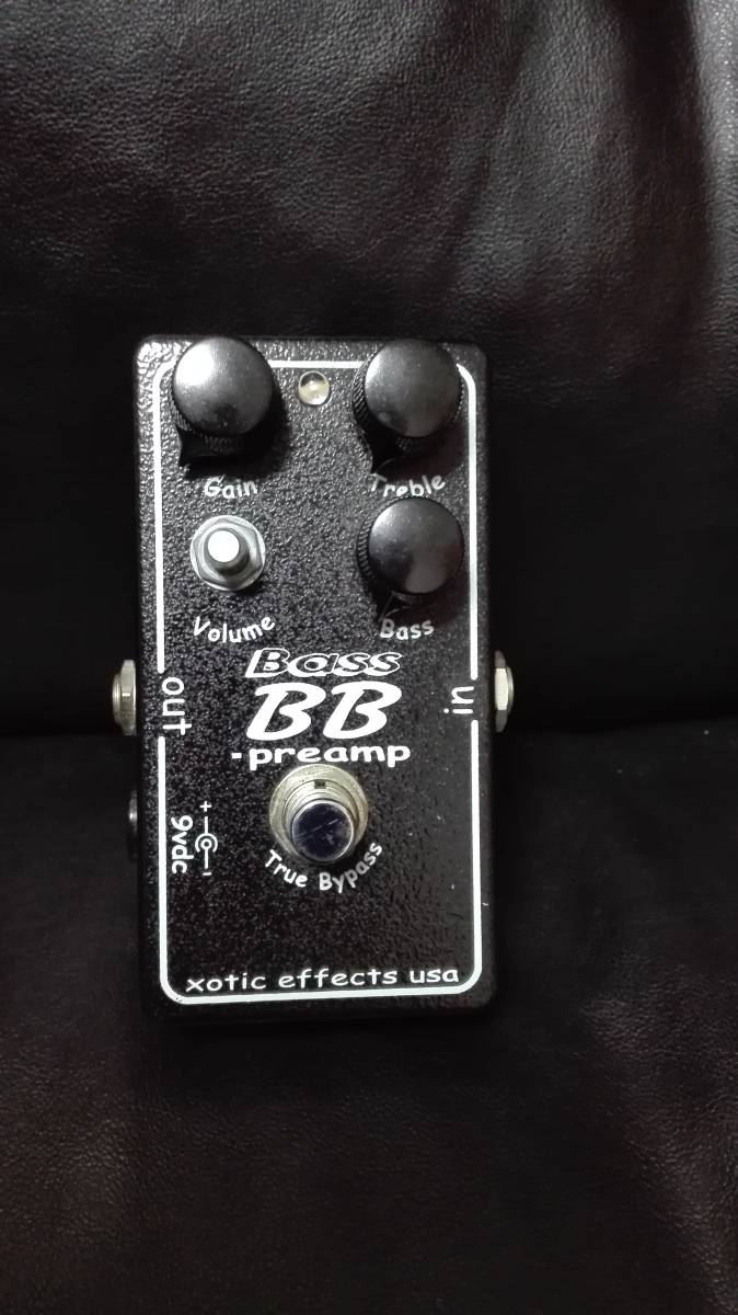 Xotic エキゾチック エフェクター ベース プリアンプ Bass BB Preamp