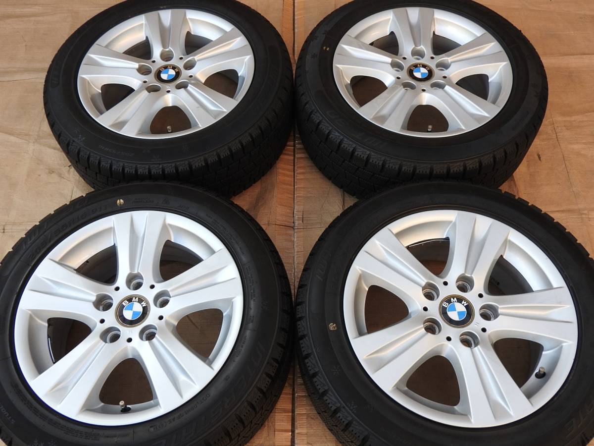 美品！16インチ！BMW1シリーズ純正(7J+44 PCD120 5穴)205-55-16 