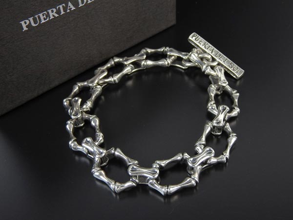 美品【PUERTA DEL SOL プエルタデルソル】シルバー ブレスレット