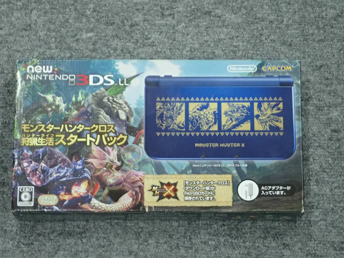新品　未開封　Newニンテンドー3DS LL モンスターハンタークロス 狩猟生… 新品 未開封 Newニンテンドー3DS LL モンスターハンタークロス 狩猟生