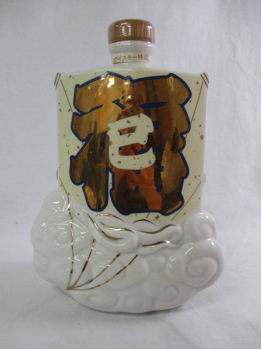 未開栓 ☆瑞雲福巳凧 スーパーニッカ 陶器ボトル 600ml 43％ニッカウイスキー NIKKA WHISKY