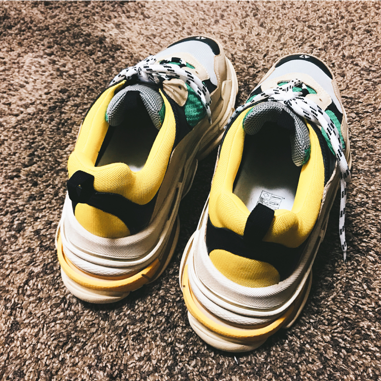 【送料無料】正規品 Balenciaga Triple S 47 triple-s トリプルs triples　登坂　G-DRAGON