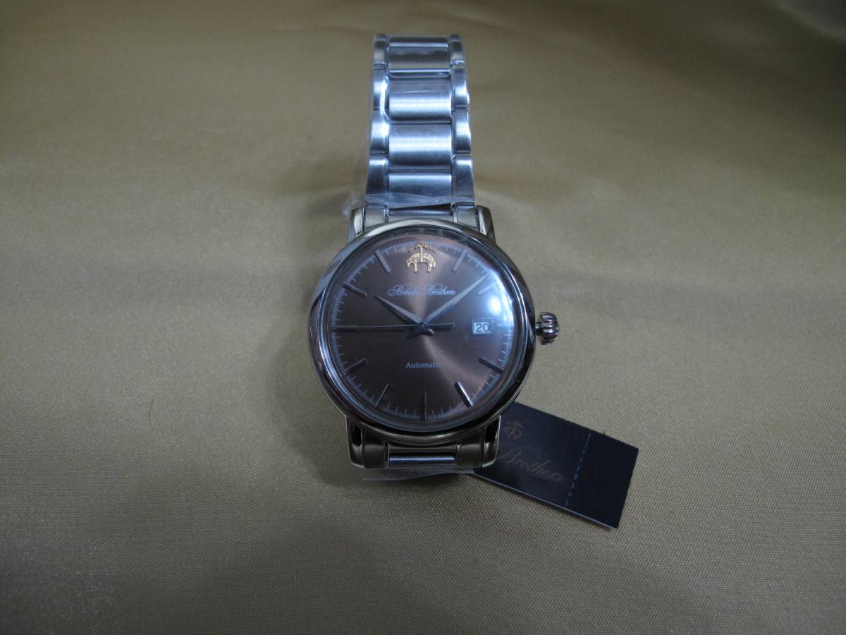 激レア品☆ブルックスブラザーズ 時計 コアコレクション・ブラウン 