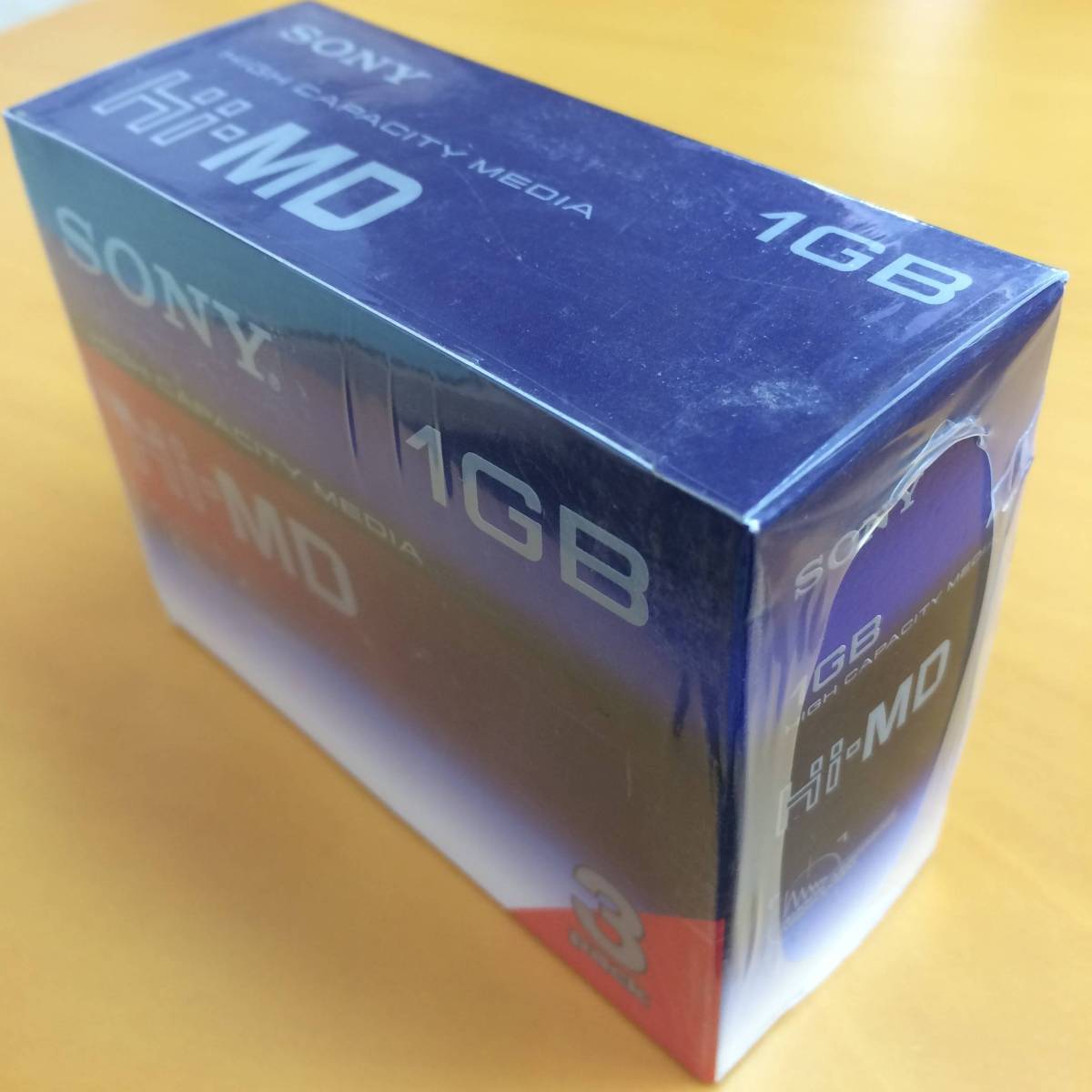 sony Hi-MD ディスク 1GB 3枚パック 未開封-工場店