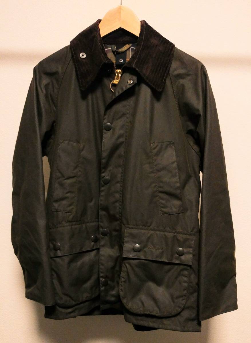 【新品同様】BARBOUR CLASSIC BEDALE 32 オリーブ バブアービデイル