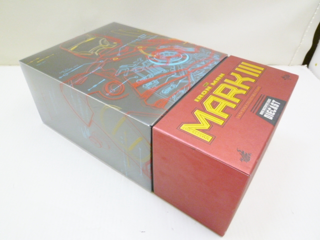 C0929★ホットトイズ 1/6スケール アイアンマン マーク3 フィギュア 開封済中古